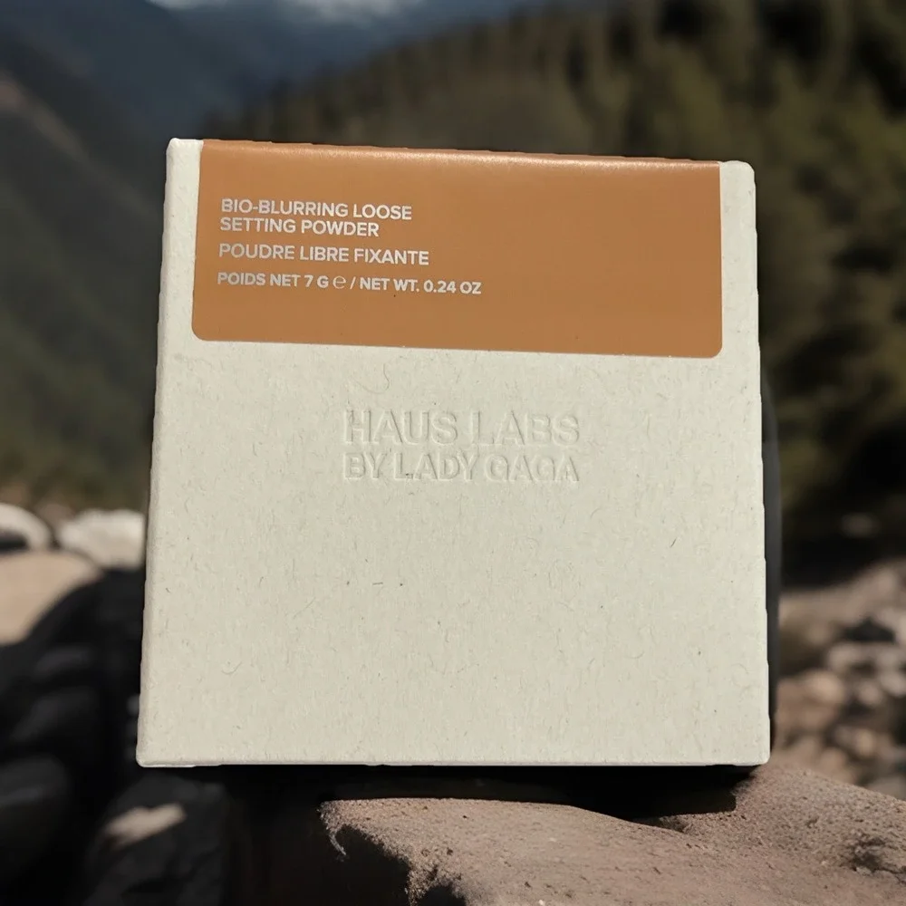 Haus‎ Labs Bio-Blurring Loose Setting Powder Deep Honey • Talc-Free • NEW NIB